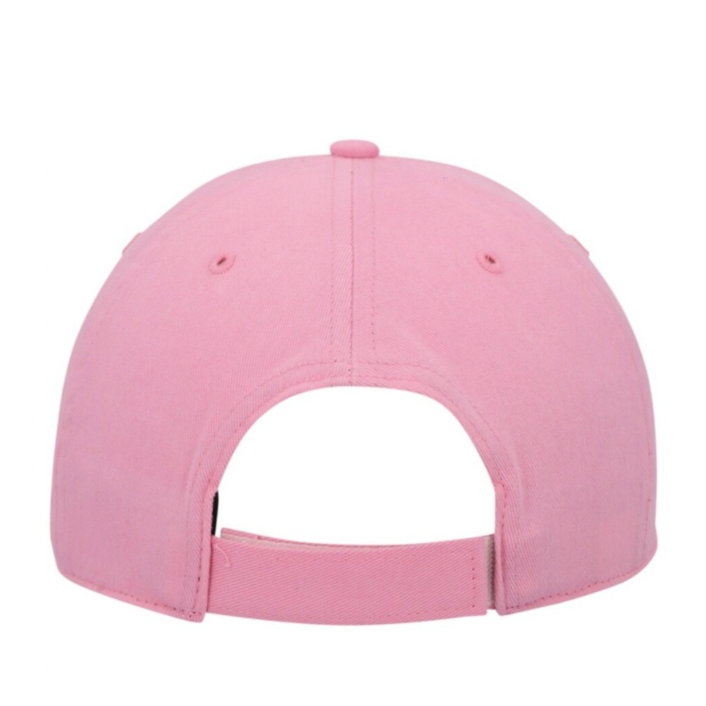 New Girls Youth Pink (Rose) Carolina Panthers Primary Logo  Adjustable Hat - Picture 4 of 4